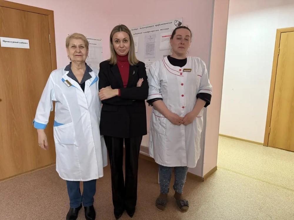 Выезд на Алкужинский сельский врачебный участок