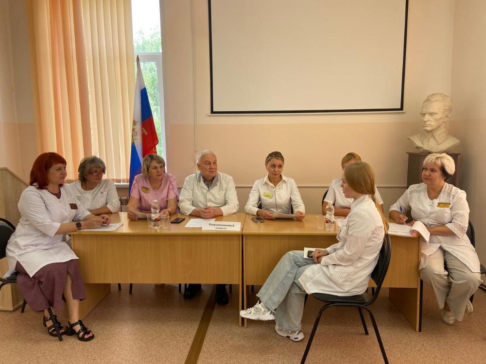 В конференц-зале ТОГБУЗ «Моршанская центральная районная больница» прошло заседание