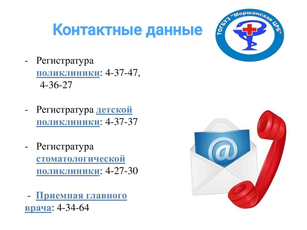 Контактная информация для связ