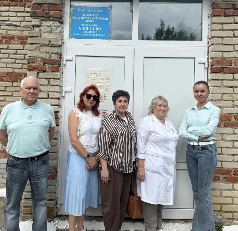 🆕18 августа 2026 г. проведена плановая рабочая поездка на Весёловский, Александровский, Парско-Угловский и Петровский фельдшерско-акушерские пункты