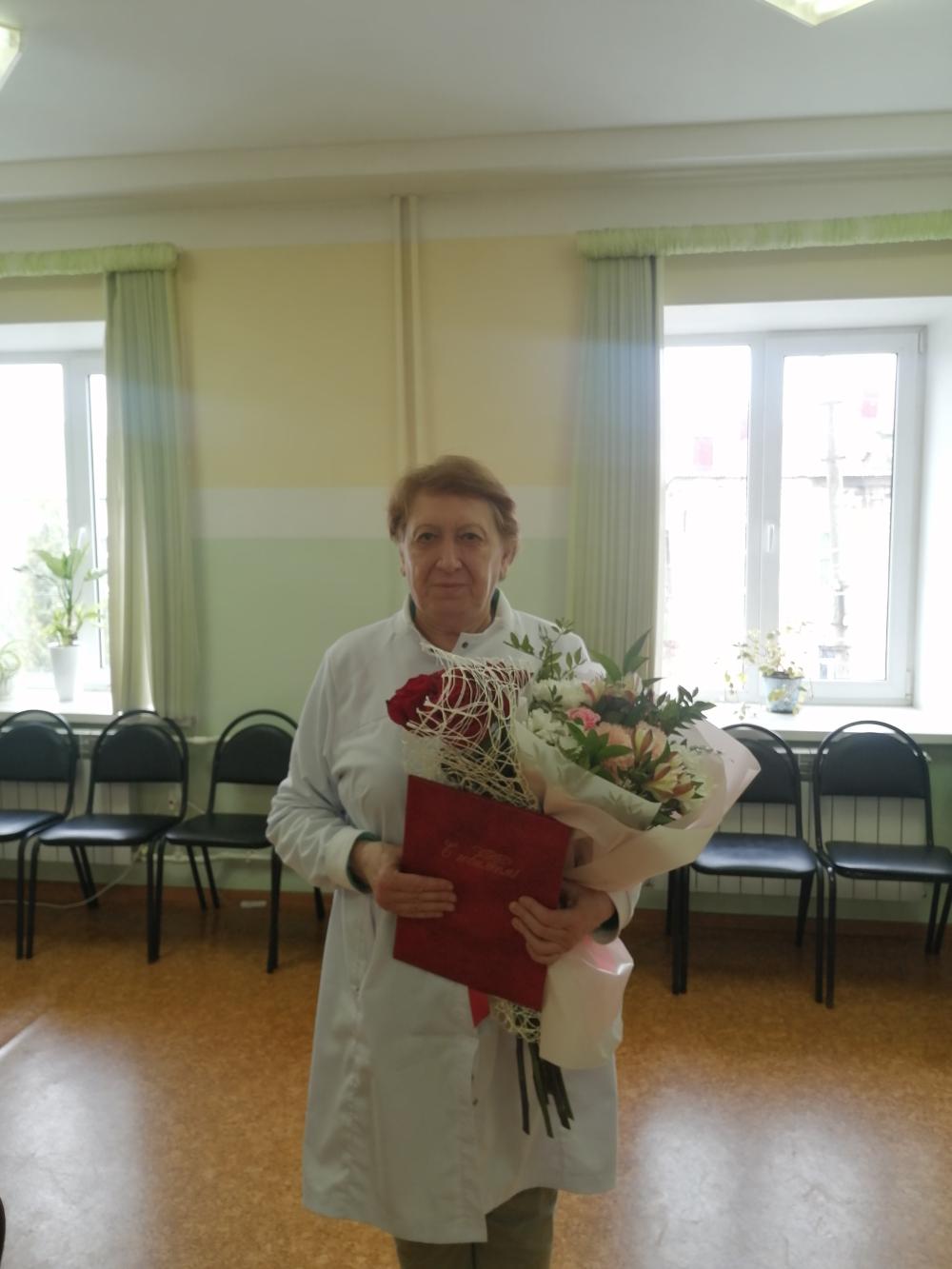 Юбилей у врача – педиатра участкового Сайфулиной Татьяны Ивановны