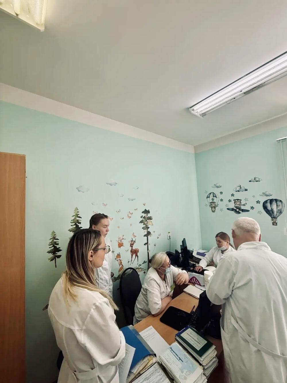Плановый административный обход главного врача в детской поликлинике