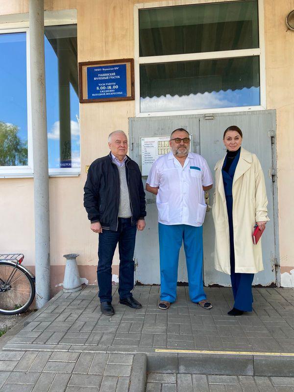 Выезды главного врача на фельдшерско-акушерские пункты