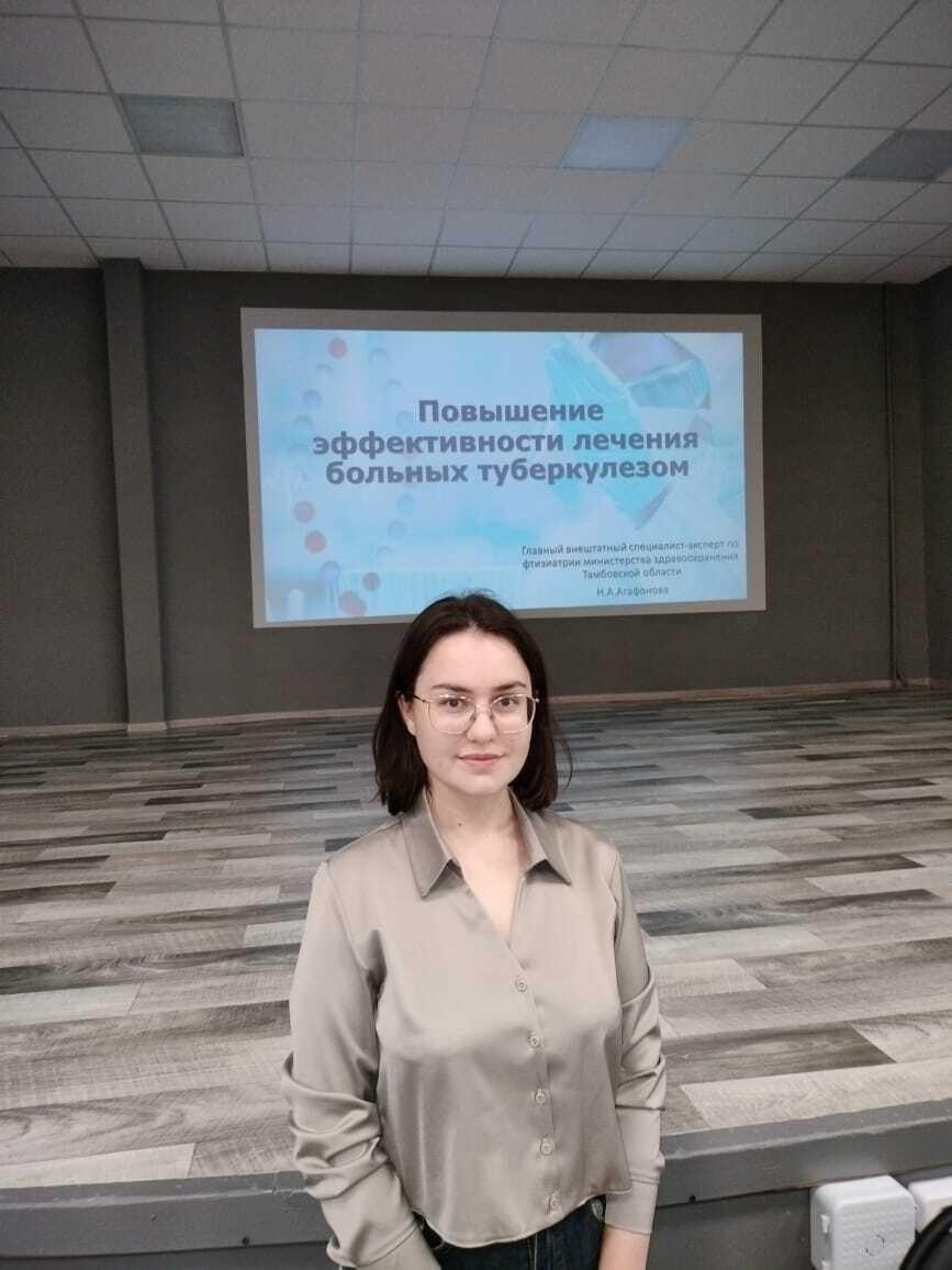 25 сентября 2025 года врач-терапевт участковый поликлиники ТОГБУЗ «Моршанская ЦРБ» Т.С. Старчикова приняла участие в семинаре, посвященном Дню фтизиатра.