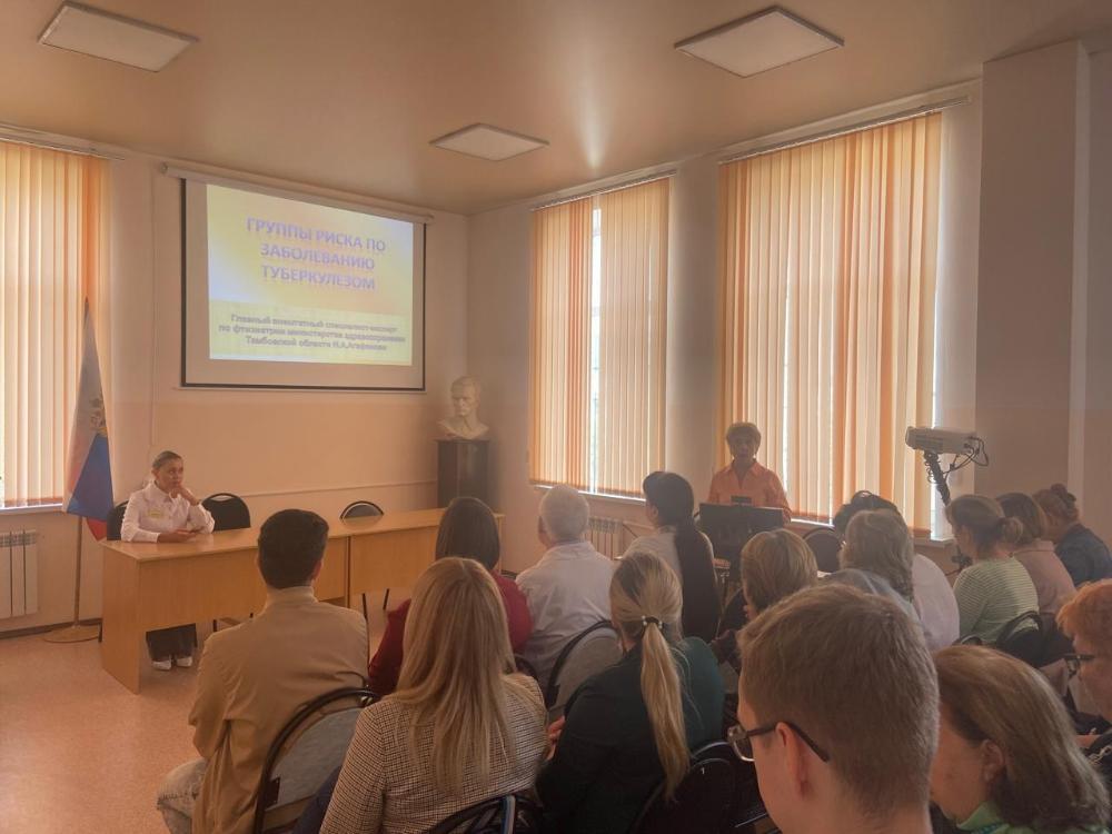 Семинар: «Группы риска по туберкулезу. Актуальность проблемы»
