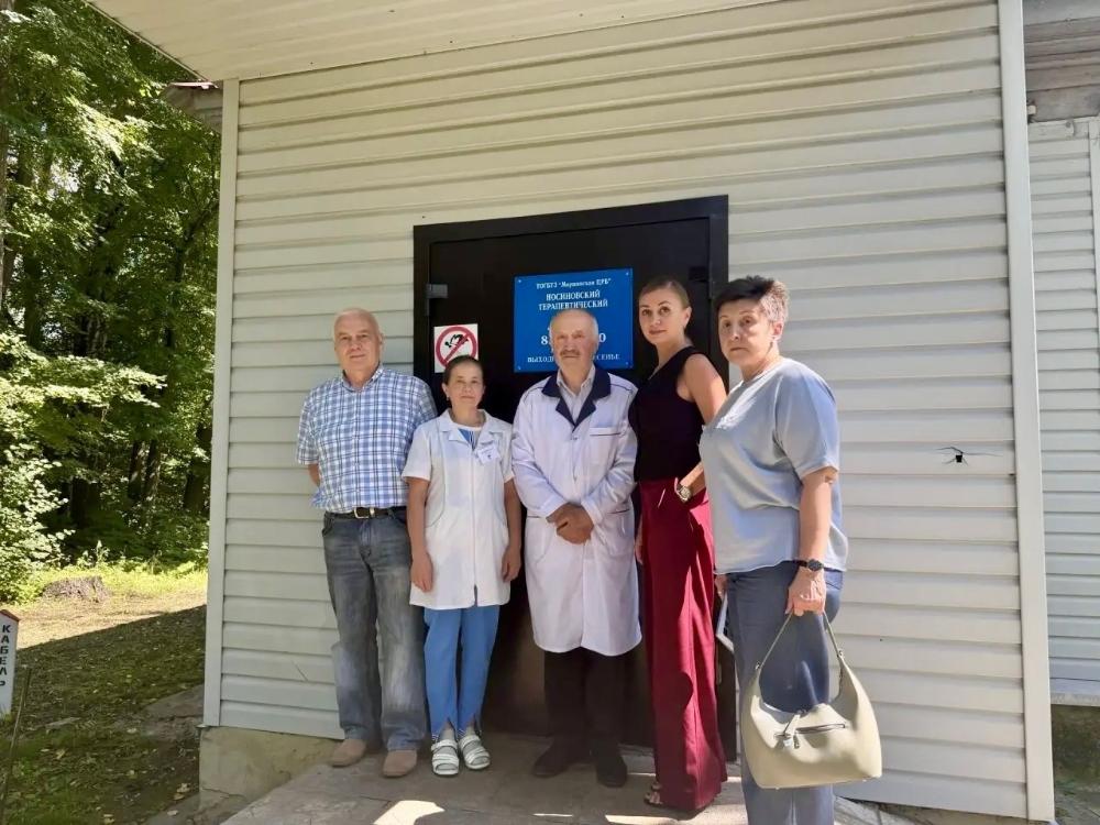 Провели рабочую поездку на Носиновский врачебный участок, Вановский и Чернитовский ФАПы