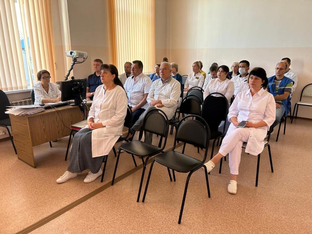Проведена врачебная конференция по теме: «Хроническая сердечная недостаточность»