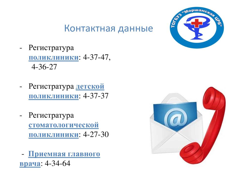 Контактная информация для связи