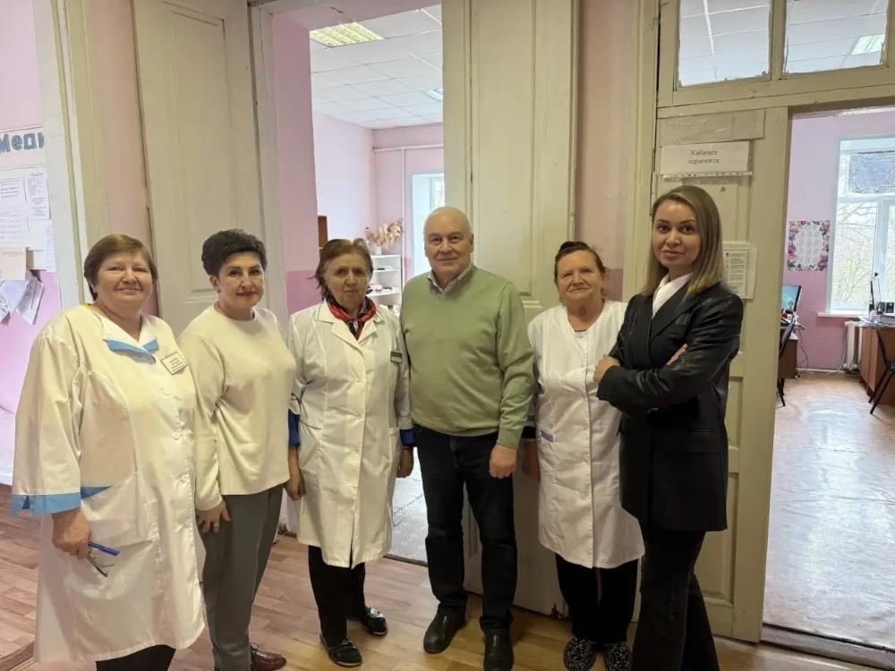 Проверка работы Серповского врачебного участка, Старотомниковского, Висло-Борского и Пеньковского ФАП