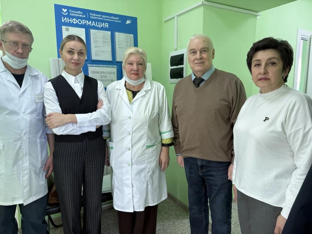 Было проведено рабочее посещение сельских подразделений больницы